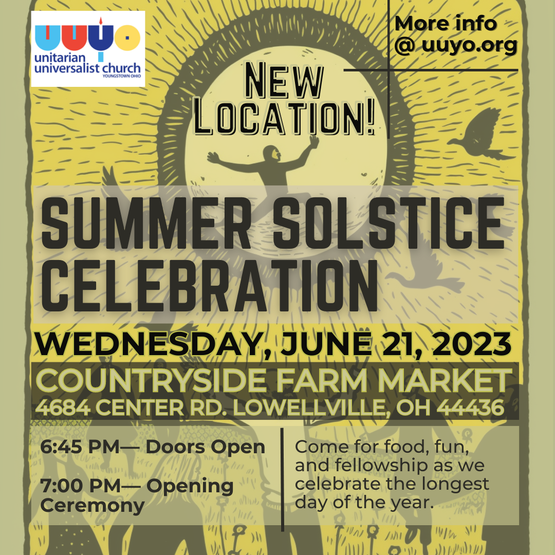 Summer Solstice Celebration at Country side Farm Market UU Church of